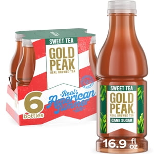 Gold Peak Sweet Tea Bottles, 16.9 fl oz, 6 Pack