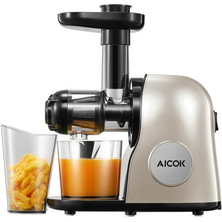 

Juicer Machines Slow Masticating Juicer with Higher Juice Yield and Drier Pulp For Vegetables and Fruits- Easy to Use and Clean | 150-Watt | Quiet Motor & Reverse Function | BPA-Free