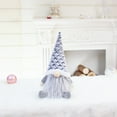 thumbnail image 5 of Christmas Gnome Plush Decorations, Christmas Decorations Telescopic Long/ Short Legs Doll Dwarf Standing Faceless Plush Doll for Xmas Gift Home Decoration Ornaments, 5 of 7