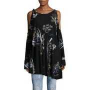 Free People Clear Skies Printed Tunic Neutral SM (Women's 4-6)