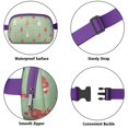 thumbnail image 5 of Green Christmas Tree Pattern Cute Fanny Packs for Women,Travel Waterproof Crossbody Fanny Bags Waist Purse for Women Anti Theft Adjustable Strap for Running Travel Cycling, 5 of 6