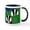White/Black Inside, variant on CafePress - Badgers - 11 oz Ceramic Mug - Novelty Coffee Tea Cup