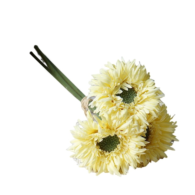 asddcavvf Chrysanthemum Flower Chrysanthemum Silk Flowers Fall Flowers for Outdoor Wedding Party and Room Daisies Flowers Wedding Details Props Geraniums Flowers