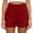 Red, variant on Admvng Womens Summer Casual Shorts with Pockets Soft Business Work Shorts