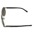 thumbnail image 5 of Guess Men's Shiny Aviator Gradient Lens Sunglasses, Dark Nickeltin Metal, 1, 5 of 6