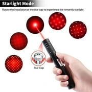 GJX 2026 New Long Range Red Laser Pointer,Laser Pointer High Power Pen,Red Pointer Rechargeable for Hiking,Cat Laser Toy Usb Charge