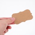 thumbnail image 3 of WRITWAA 100pcs Lightweight Kraft Paper Cards Light Yellow for Versatile Writing Activities, 3 of 6