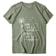 thumbnail image 1 of Camiseta informal de manga corta con estampado de letras para mujer: cuello redondo, top de poliéster, versátil para combinar con leggings o vaqueros, disponible en varias tallas., 1 of 2