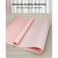thumbnail image 3 of Leather Desk Mat - Non-Slip PU Desk Pad for Office and Home - Desk Organization and Accessories - Ideal for Large Mouse Pad and Desk Mats on Top of Desks (35.4" x 15.8", Light Pink), 3 of 8