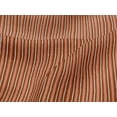 thumbnail image 4 of oneOone Tissu Jersey Viscose Brun Rouille à Rayures pour Robe Tissu Imprimé au Mètre 60 Pouces de Large, 4 of 4