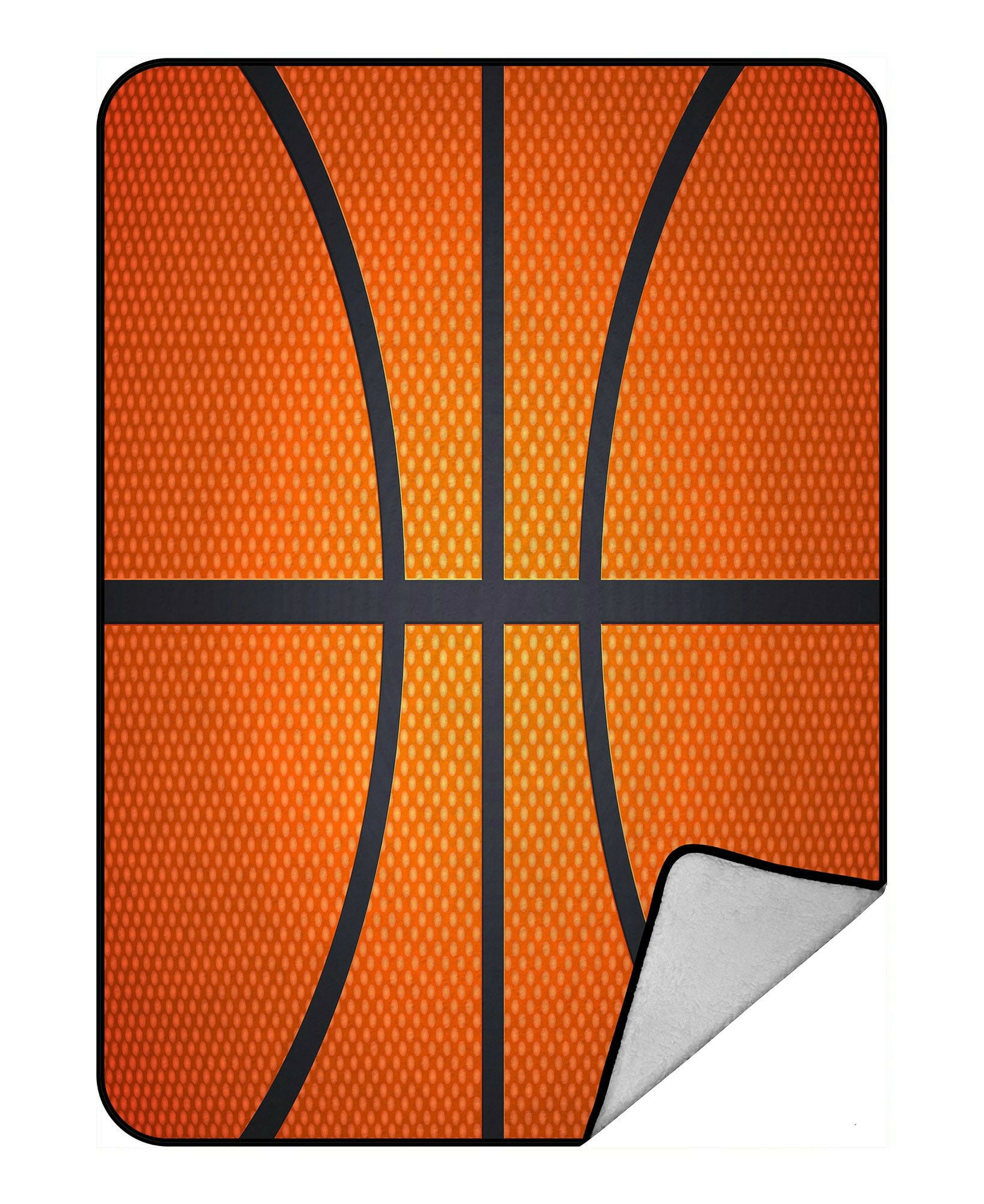 ECZJNT basketball sport Throw Blanket Fleece Blankets Plush Blanket