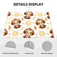 thumbnail image 3 of Fotbe Sloth Yoga Alfombrilla de Secado para Cocina con Estampado, 18x24 Pulgadas, 3 of 7
