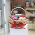 thumbnail image 3 of 1/12 cesta de tela en miniatura para casa ñecas, accesorio de cocina para lavandería, adornos de decoració casa ñecas Baoblaze Cubo de casa de muñecas, 3 of 8
