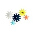 thumbnail image 1 of Juguetes de baño para bebés Boon Cogs Spinning Gear Sensory, 5 piezas, 12 m o más, 1 of 6