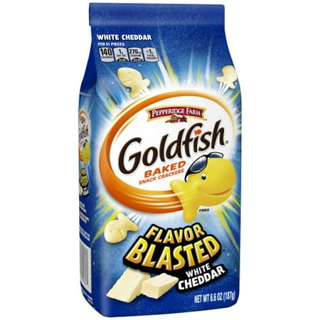 UPC 014100096474 product image for Pepperidge Farm Goldfish Flavor Blasted Wild White Cheddar Crackers, 6.6 oz. Bag | upcitemdb.com