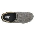 thumbnail image 4 of Drew Relax Men Slippers In Grey Woven, 4 of 6