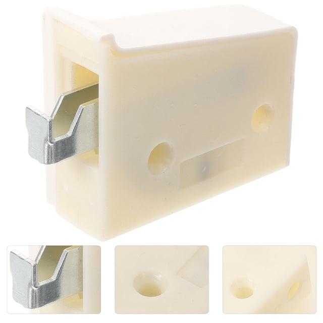 TEHAUX Kitchen Cabinet Brackets Beige ABS Iron Resilient and Secure Cabinet Hanger Support
