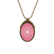 thumbnail image 1 of Planta flor Line ilustración Collar Colgante Vintage de bronce antiguo de joyeria de lujo de regalo Unbranded M, 1 of 3