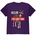 thumbnail image 1 of Relax I've Goat Got This Youth T Shirt, 1 of 1