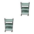 thumbnail image 1 of Bewildely 1/6 Dining Food Cart 3 Exquisite Restaurant Cart Trays for Kitchen, 1 of 1