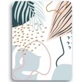 thumbnail image 1 of TRAHOO-Small Mouse Pad 6 x 8 Inch, Mini Mouse Pad Thick for Laptop Wireless Mouse Home Office Travel, Portable, Washable (Modern Abstract Leaves), 1 of 4
