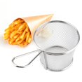 thumbnail image 4 of Cesta para patatas fritas, herramienta para cocinar patatas, cesta para patatas fritas, cestas para freír, cesta para freír, cocina hirviendo para freír alimentos en casa Unbranded JY19116, 4 of 8