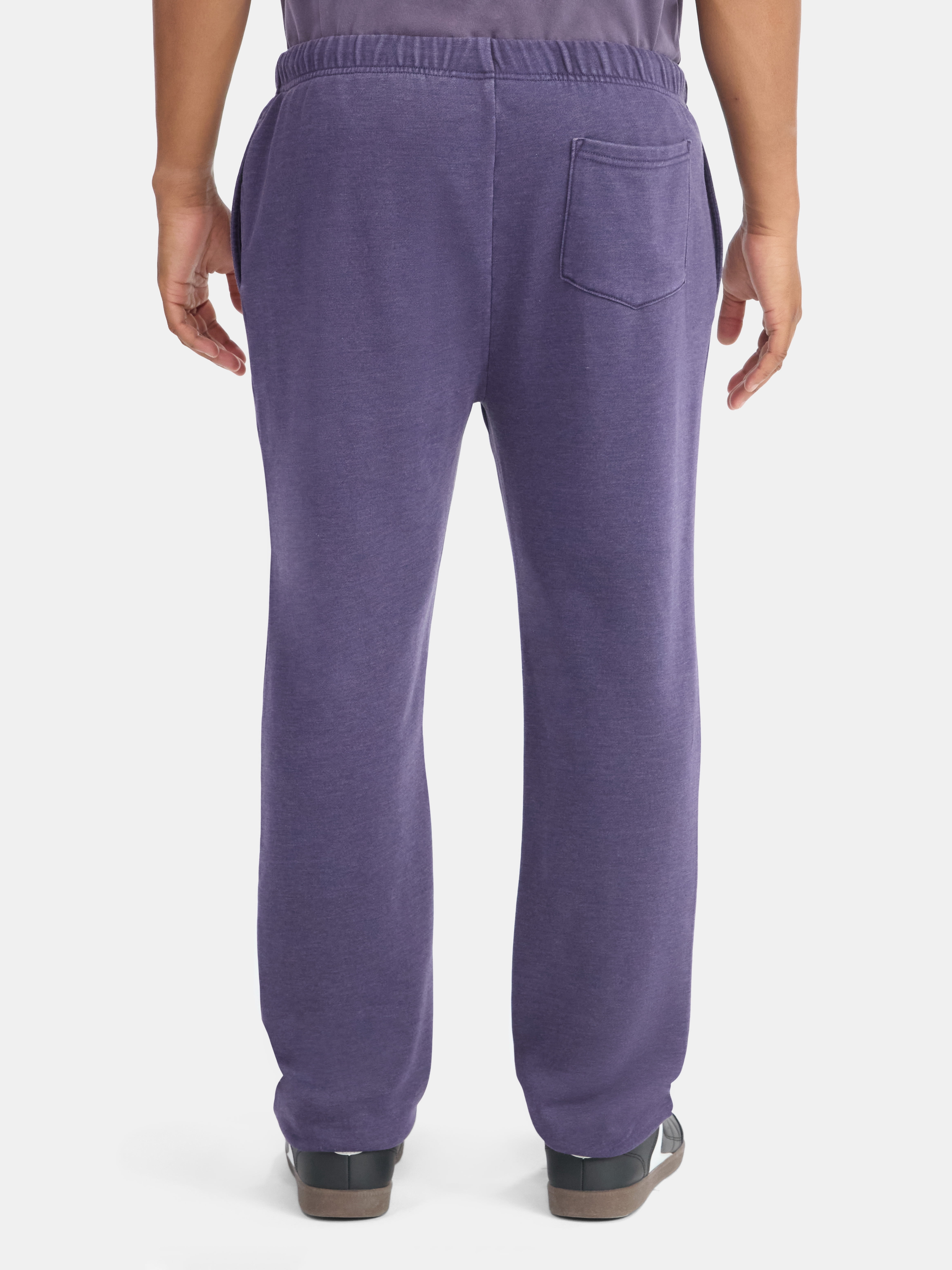No Boundaries All Gender Soft Fleece Jogger Pants, 30" Inseam, Men's and Big Men's