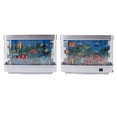 thumbnail image 1 of Lámpara Decorativa Del Acuario, Imágenes En Movimiento De Peces Artificiales Sensoriales De Acuario Nocturno Para Sala De Estar, 1 of 7