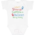thumbnail image 3 of Inktastic Dietician Like Mommy Boys or Girls Baby Bodysuit, 3 of 5