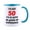 Blue, variant on KAAYEE 50th Birthday Coffee Mug,Best Fabulous Gift Idea for Family,Friend,Funny Gag Present,Happy 50 Years Old Celebration,Pink