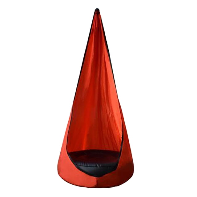 Hamaca Portátil, Hamaca Cama 140x70 cm Capacidad de Carga 80kg Ranspirable para Playa Camping Viaje rojo Soledad Hamaca home swing portátil