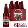 George Killian's Irish Red Beer, 6 Pack, 12 fl oz Glass Bottles, 5.2% ABV