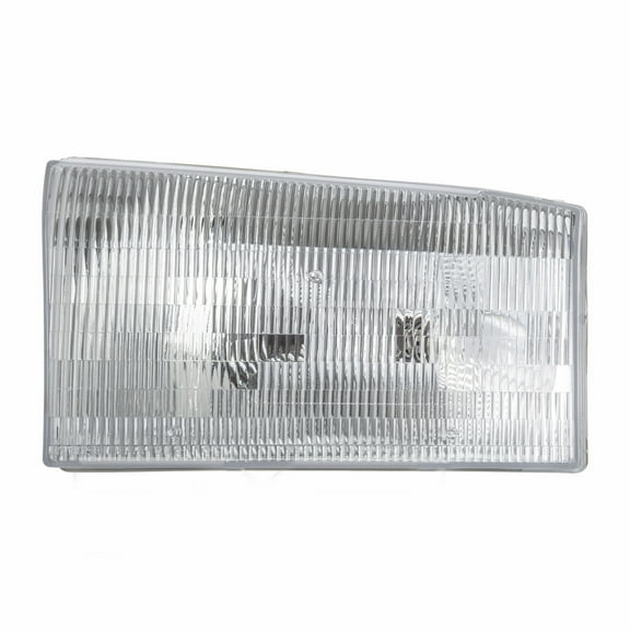 CarLights360: For 2000 2001 Ford Excursion Headlight Assembly Driver Side DOT Certified Composite w/Bulbs For FO2502147