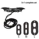 thumbnail image 1 of Correa De Lagarto Ajustable Arnés De Dragón Barbudo Alas De Cuero Frescas Correa De Seguridad Para Caminar Methold PT001406-02, 1 of 6