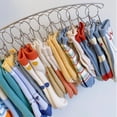 thumbnail image 4 of Bearachild Clip de secado de calcetines, colgador de acero inoxidable a prueba de viento, organizador de ropa, abrazadera reutilizable para Almacenamiento y organización del hogar, 4 of 6