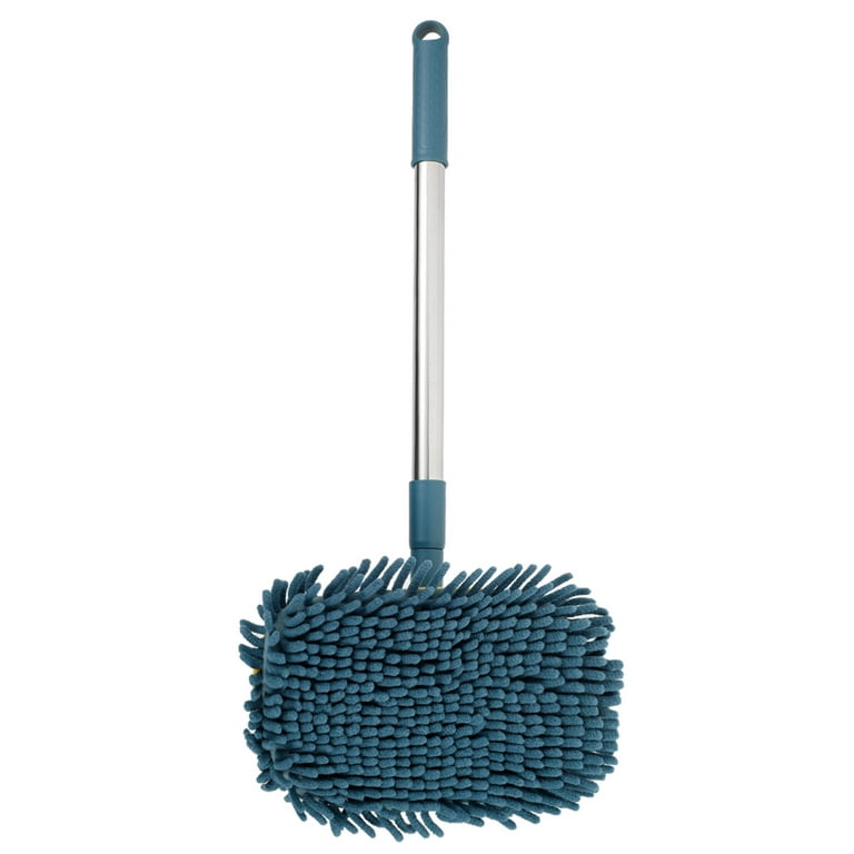  Anyyion 51-Inch Car Wash Brush with 10-Inch Soft Bristle,  On/Off Switch for Car Truck Boat Washing Brush, Perfect for Cleaning House  Siding, Auto Cars, Trucks, SUV, RV, Floors and More! (51-inch) 