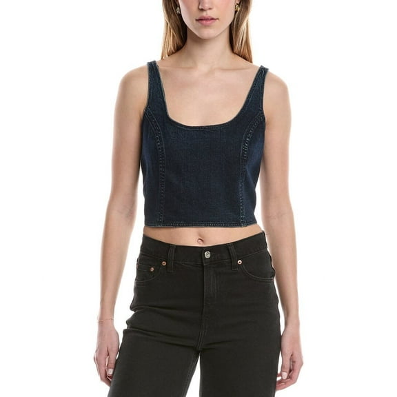 DL1961 womens Cary Tank, m, Blue