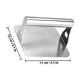 thumbnail image 2 of EXHUMKY Presse-Burger pour Gril Argent Design Simple 1 Paquet, 2 of 8