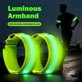 thumbnail image 4 of Rechargeable LED Armband 2-Pack, Running Lights for Runners, Light Up Arm Bands for Walking Running, Reflective Running Gear for Night Safety,6 Colors & 3 Modes & Adjustable Wristbands, 4 of 8
