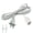 1, variant on Hanging Pendant Light Cord - Light Bulb Socket with Cord E26/E27 Plug in Light Socket, Extension Hanging Lantern Cord with On/Off Switch, 8.2Ft, White, 1 Pack