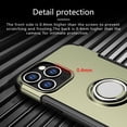 thumbnail image 6 of FIEWESEY for iPhone 13 Pro 6.1 Inch Case, Anti-Scratch Shockproof Case 360 Degree Rotation Finger Ring Holder Kickstand [Work with Magnetic Car Mount] for iPhone 13 Pro 6.1 Inch(Gold), 6 of 7