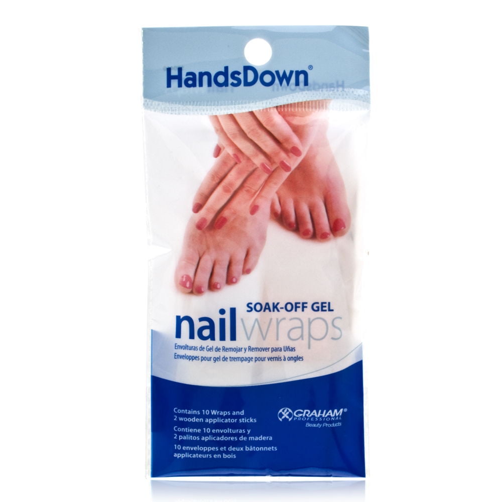 Graham Professional Beauty Products Hands Down Nail Wraps 10 Wraps