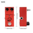 thumbnail image 6 of IRIN EF-05 Electric Guitar Effect Pedal Portable Guitar Effector Mini Single Electric Guitar Effect Pedal with True Bypass - Classic Chorus (Red), 6 of 8