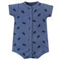 thumbnail image 4 of Hudson Baby Infant Boy Cotton Rompers 3pk, Dump Truck, 12-18 Months, 4 of 4