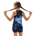 thumbnail image 2 of Psesaysky Blue Axolotl Galaxy Tankini Swimsuits for Girls Round Neck Tank Tops with Shorts 2 Piece Bathing Suits for Teens Girl 6-15 Years, 2 of 7