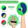 thumbnail image 2 of Juego de pelota de juguete PULEEBO, juego de 8 pulgadas, para lanzar y atrapar al aire libre, 2 of 7