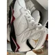 thumbnail image 4 of Ni-k-e Air Jordan 7 Retro Cardinal 2022 Sneakers Size 11 CU9307 106, 4 of 4