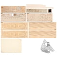 thumbnail image 1 of Naiovety Harvey creativo de montado velero modelo DIY occidental clásico juguete era modelo adecuado para decorar restaurante Artesanía Blanco No.01 Naiovety HA027667-01, 1 of 1