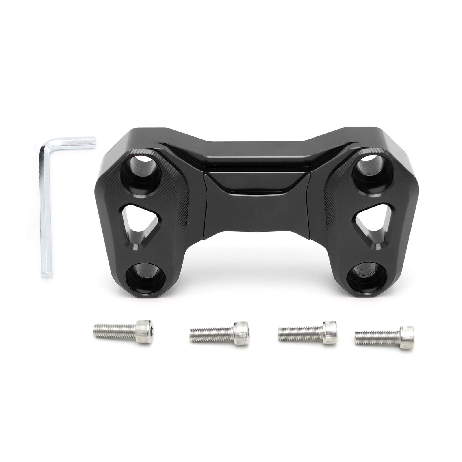 Motorcycle Handlebar Risers Adjustable Adapter Mount Replacement For