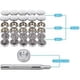 thumbnail image 4 of Laklulu Paquete de 150 accesorios de lona para tapicería de grado marino, cierres a presión de acero inoxidable de 10 mm para cubierta de barco, broches de tornillo con herramienta, 4 of 5